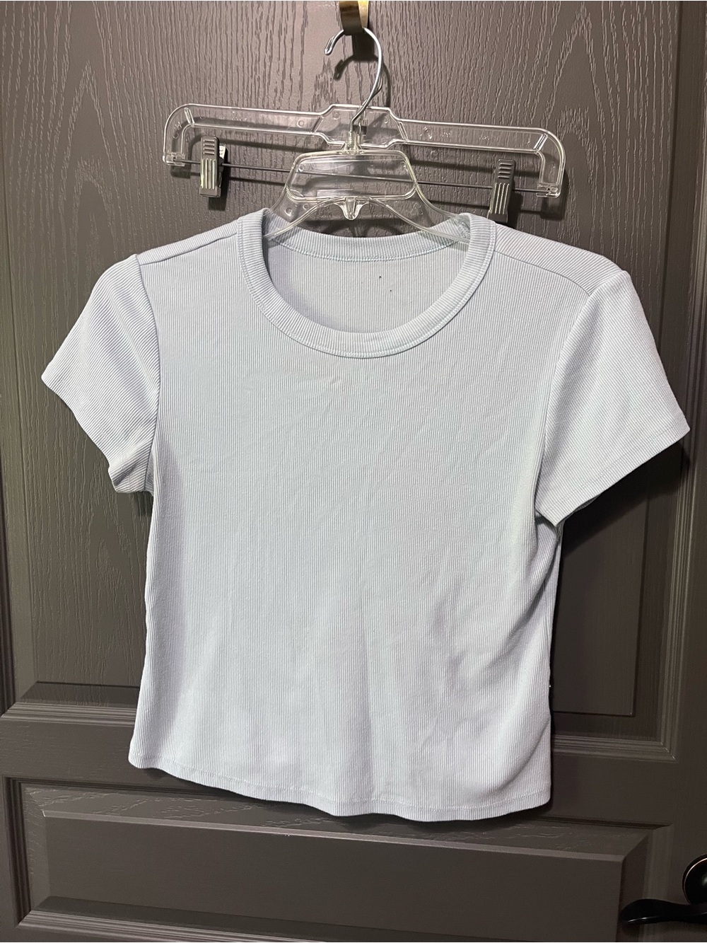 Old Navy Light Blue Short Sleeve Crewneck Tee